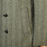 1970s Mens Mod Tweed Winter Coat