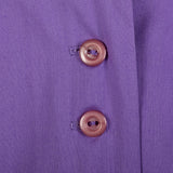 XS-Small 1950s Purple Shirtwaist Day Dress