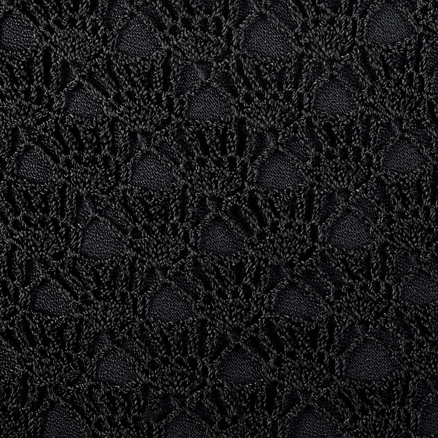 1990s Cache Black Crochet Dress