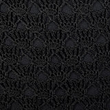 1990s Cache Black Crochet Dress