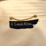 Medium-XL Louis Feraud Double Breasted Cream Jacket