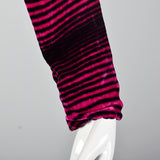 Small 1970s Velvet Maxi Tunic Dress