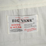 Deadstock 1960s Men's Big Yank Sanforized Blue Twill Workwear Pants