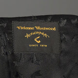 1990s Vivienne Westwood Anglomania Fitted Tartan Plaid Jacket with Extra Long Sleeves