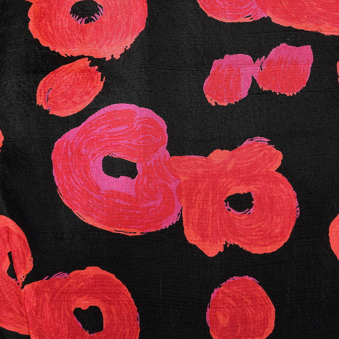 1950s Suzy Perette Silk Floral Dress