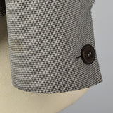1990s Jean Paul Gaultier Black & White Asymmetric Jacket