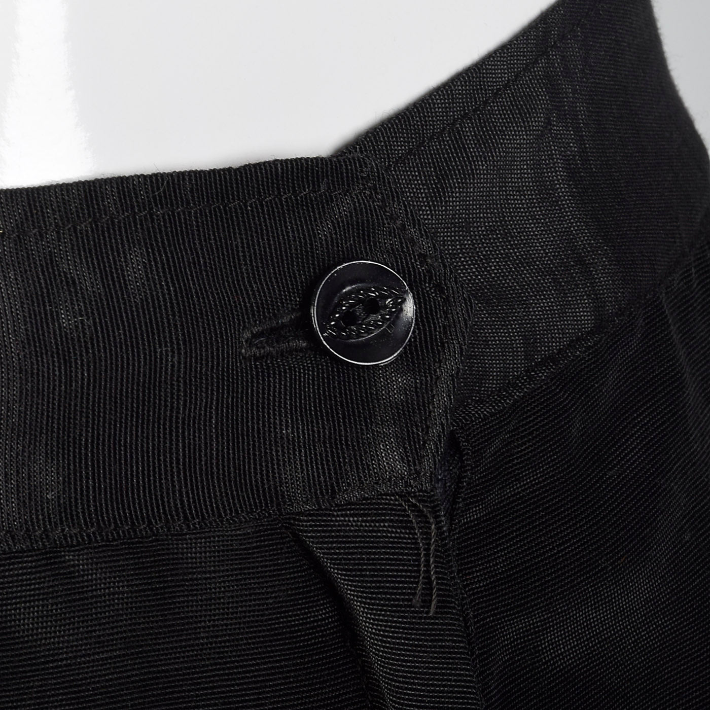 1930s Black Wide Leg Pants