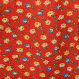 1960s Red Calico Sundress