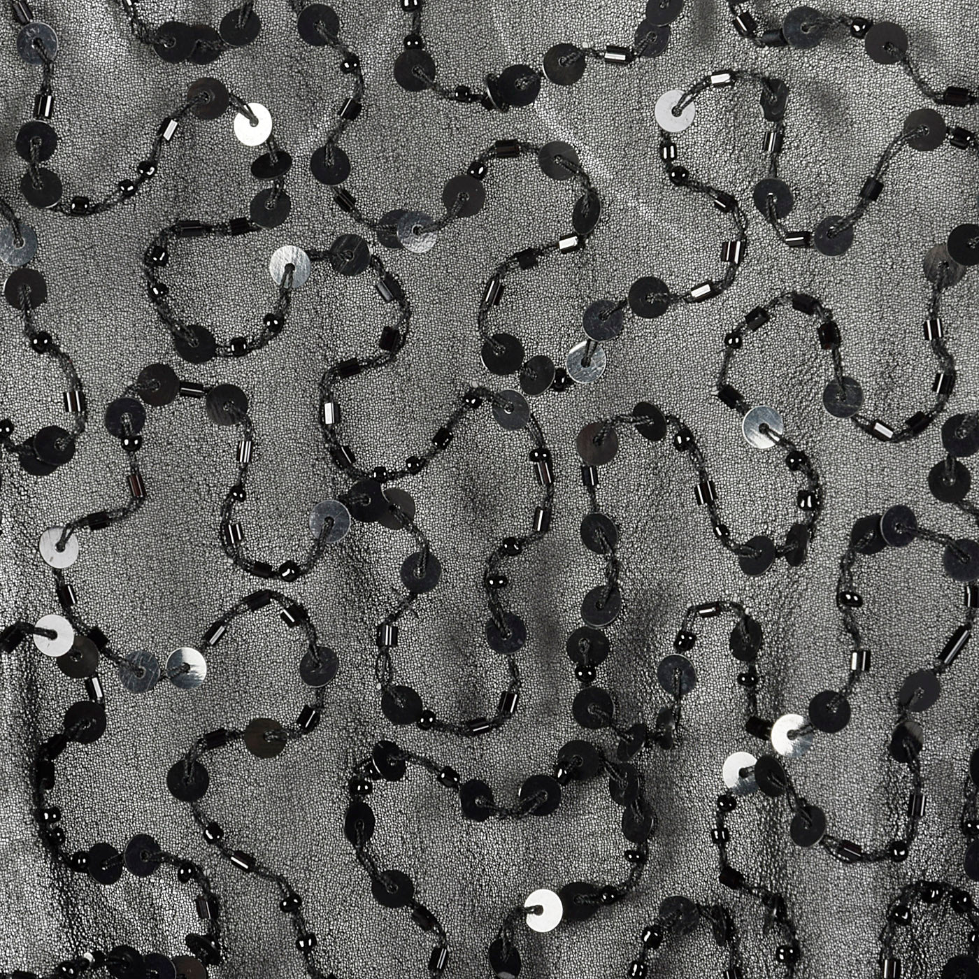 1990s Beaded Batwing Top