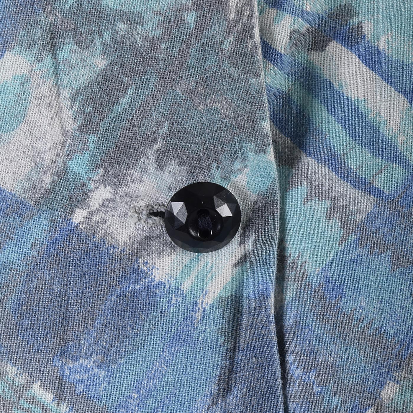 1950s Cotton Day Dress with Plaid Print