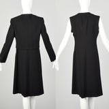 Medium 1960s Set Classic Timeless Little Black Dress Separates