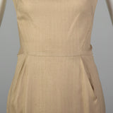 Small 1960s Bonwit Teller Twill Day Dress