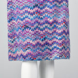 1970s Via Veneto Couture Boutique Purple Tweed Skirt Suit