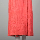 Medium-Large 1930s Pink Quilted Robe