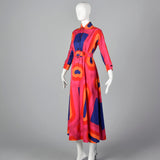 1970s Art Tent Dress with Belt