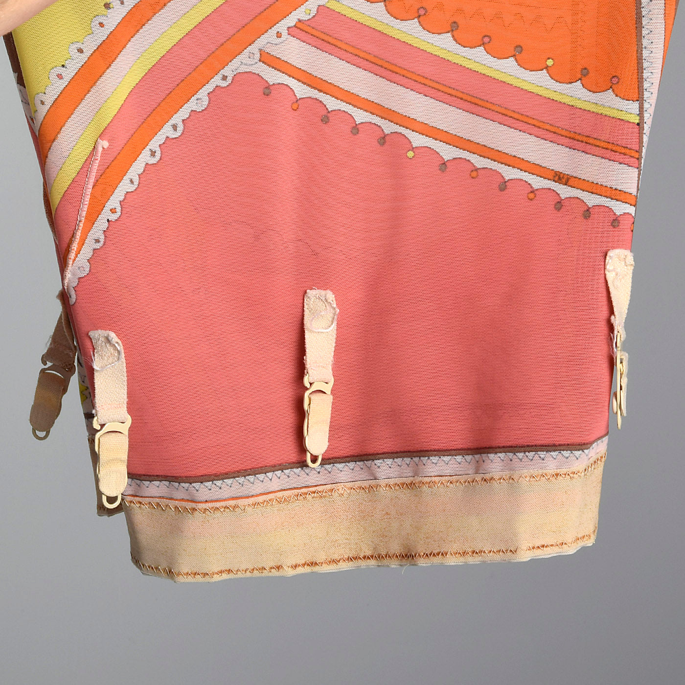1960s Emilio Pucci Formfit Rogers Bra and Girdle Set