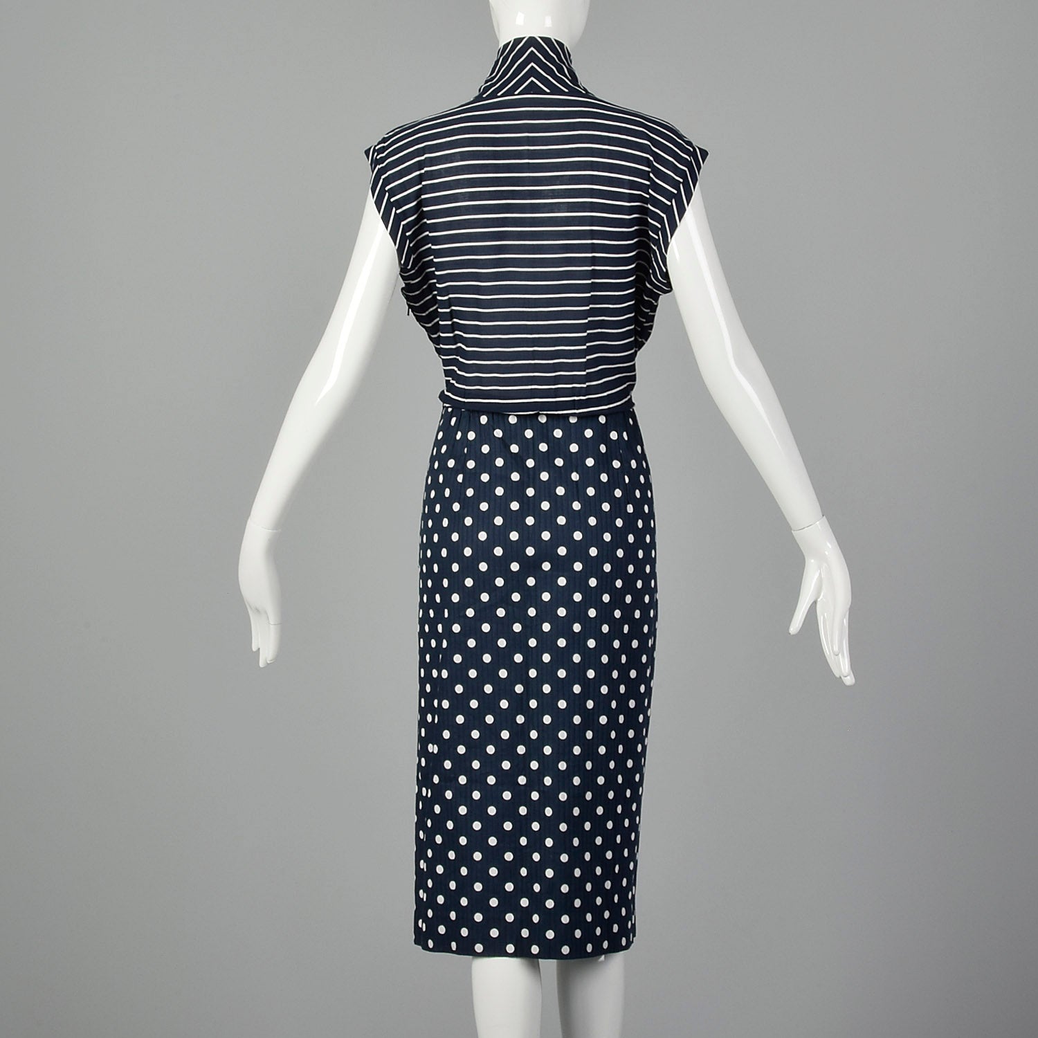 Large Lanvin 1970s Summer Day Dress