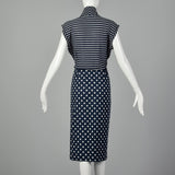 Large Lanvin 1970s Summer Day Dress