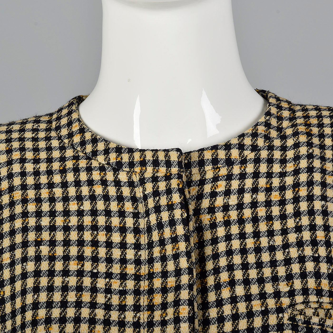 1980s Armani Black and Cream Jacket