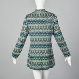 1970s Pierre Balmain Metallic Tunic Top