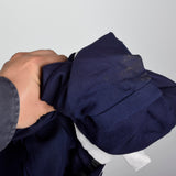 1950s Deadstock Navy Dress with White Trim