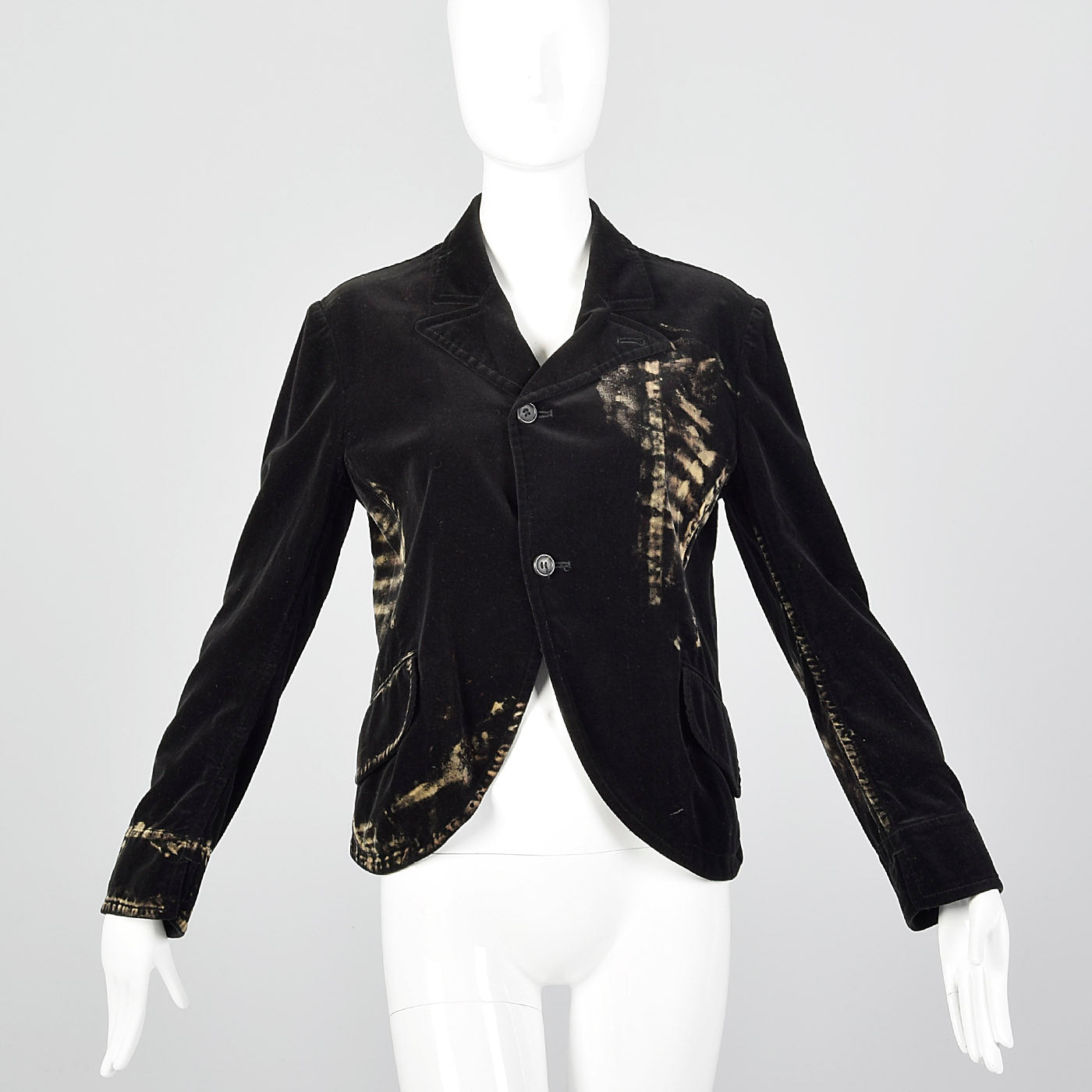 Fall 2006 Yohji Yamamoto Black Velvet Jacket