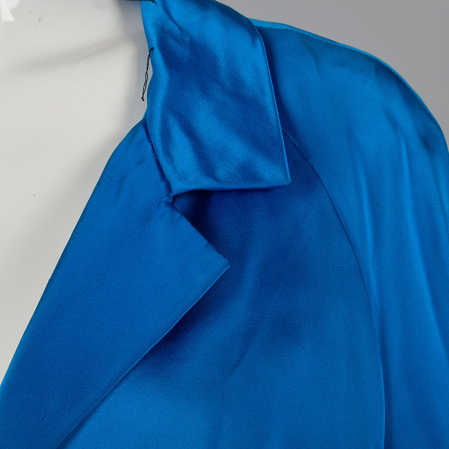 Large 1960s Blue Dress Coat
