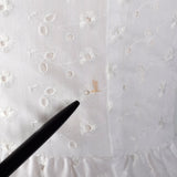 1960s Lanz White Eyelet Dress with Jacket