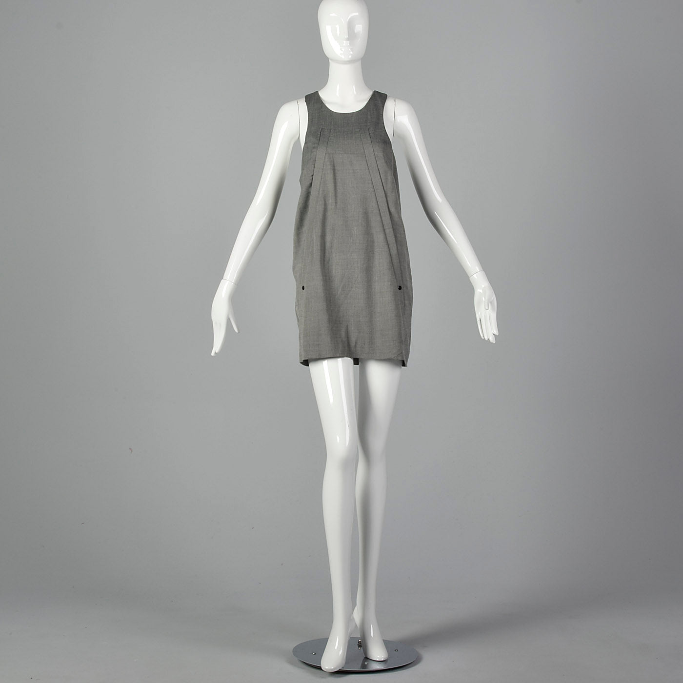 2010s Alexander Wang Gray Tank Dress