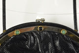 Judith Leiber Clutch Purse Shoulder Bag Snakeskin Convertible Bag