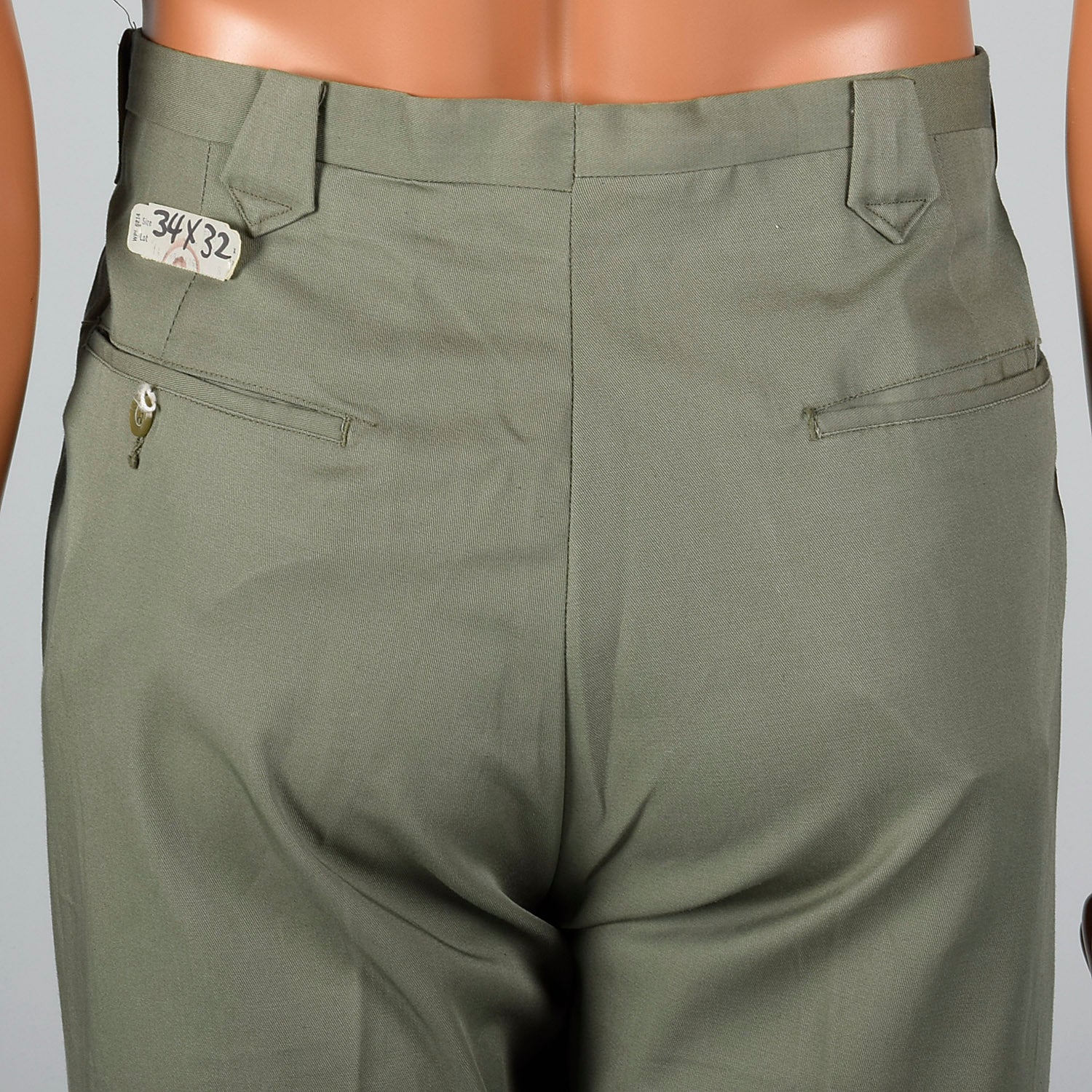 Medium 1960s Deadstock Green Pants
