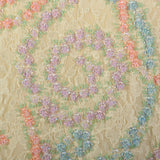 Medium 1980s Diane Freis Beaded Lace Jacket Spring Pastel Bolero