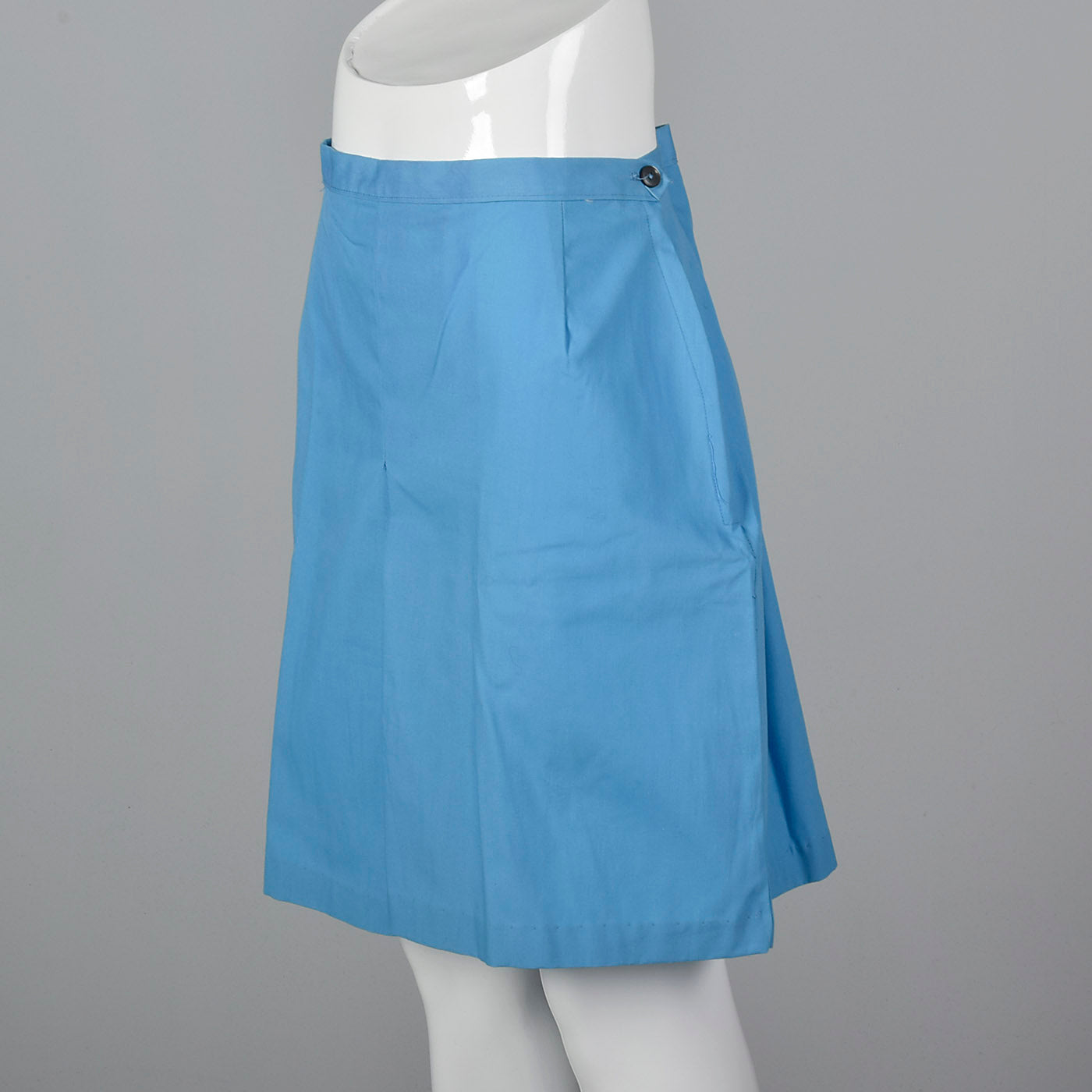 1960s Blue Mini Skort Shorts