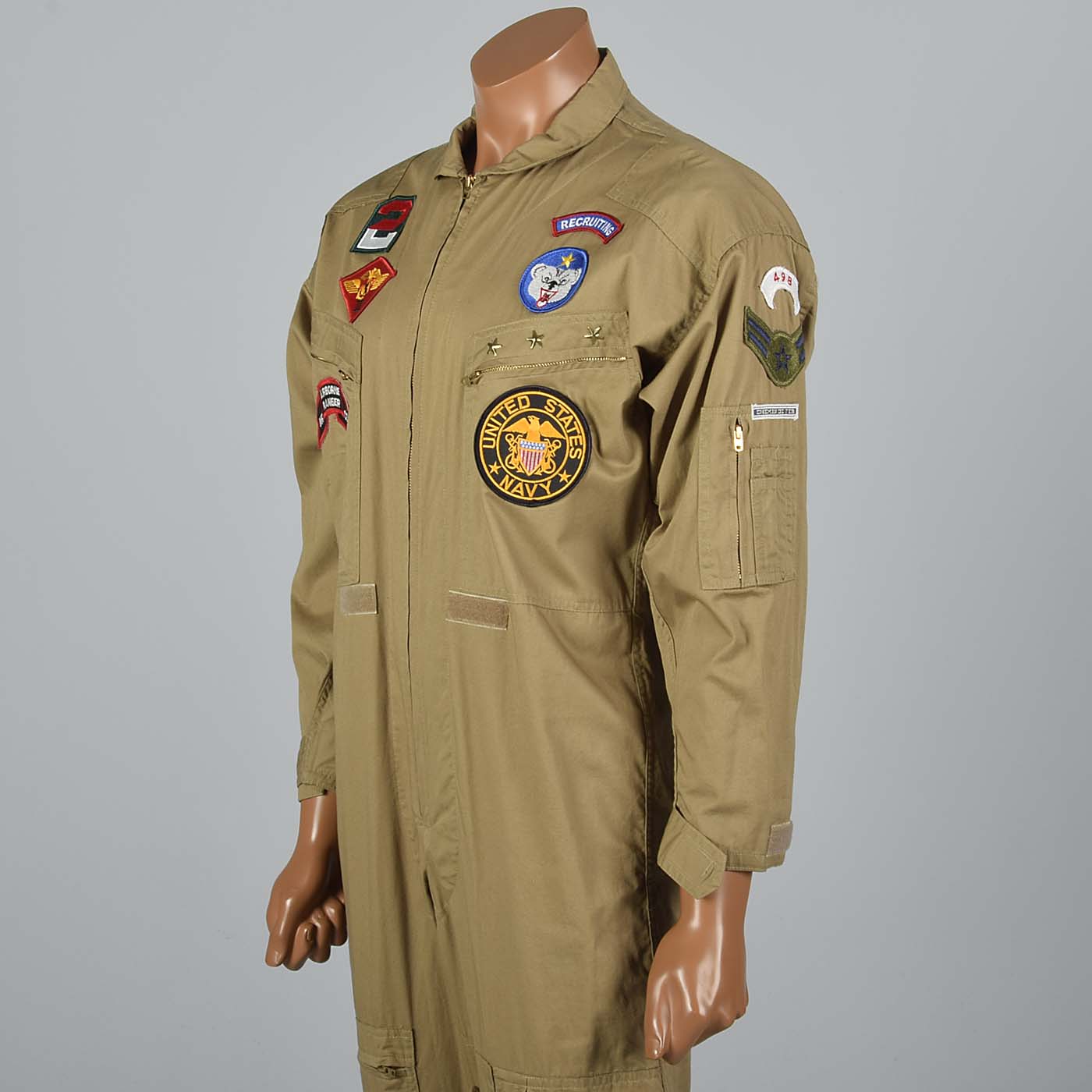 1970s Mens Chemin De Fer Flight Suit