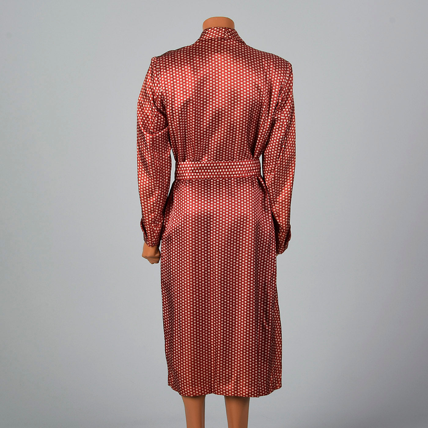 1950s Mens Deadstock Rayon Robe