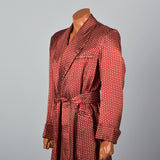 1950s Mens Deadstock Rayon Robe