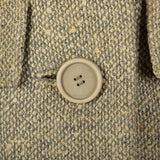 Large Balenciaga Numbered Couture Tan Jacket