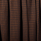 XS 1950s Brown and Black Gingham Dress