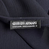 1990s Armani Sheer Navy Top