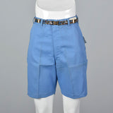 1950s Deadstock Blue Bermuda Shorts