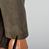 1980s Green Suede Jacket