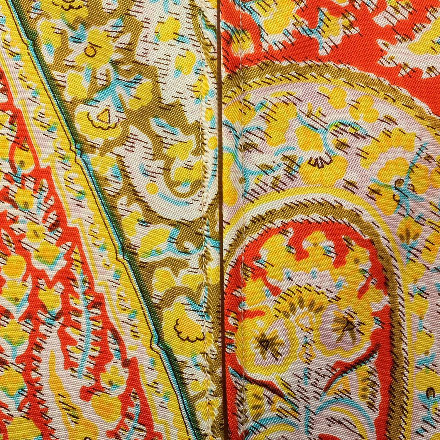 1970s Hooded Boho Kaftan Loose Flowy Ethnic Maxi Dress