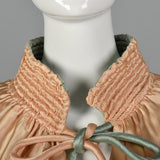 1930s Reversible Silk Satin Capelet
