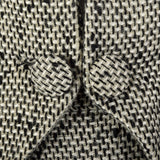 1960s Black and White Tweed Skirt Suit