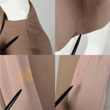 Large 1940s Gabardine Clutch Swing Coat
