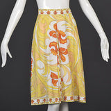 1960s Emilio Pucci Cotton Skirt and Tunic Set