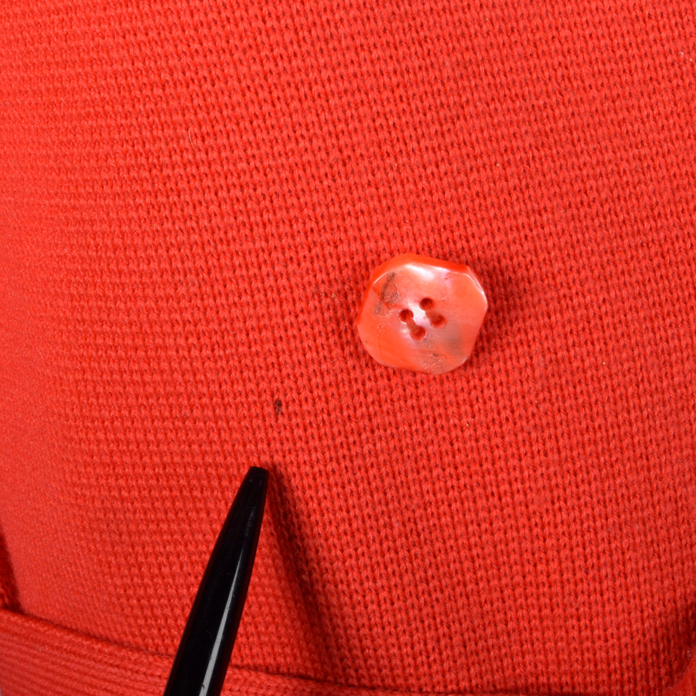 1960s Red Knit Coat