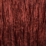2000s Issey Miyake Iridescent Red Pleated Skirt with Asymmetric Hem