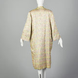 1960s Novelty Figural Brocade Coat
