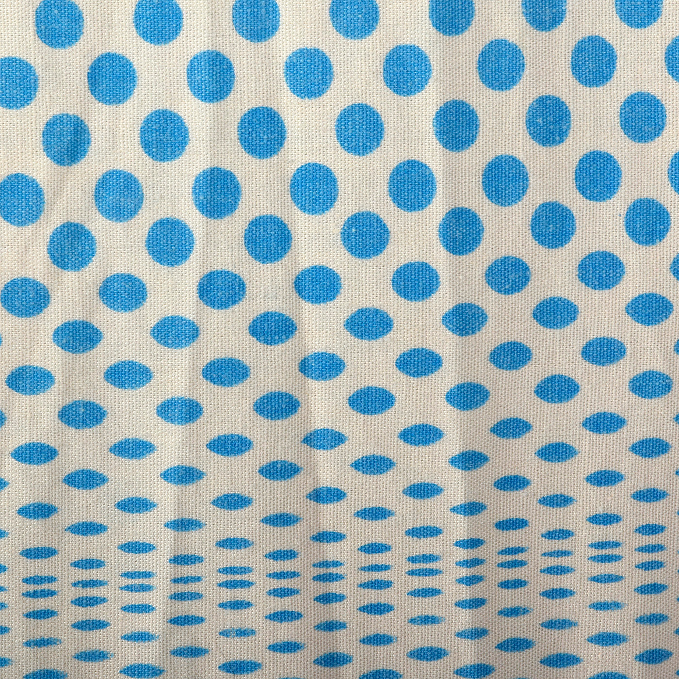 1950s Op Art Print Dot Dress